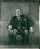 Winston Churchill - Vintage Photograph