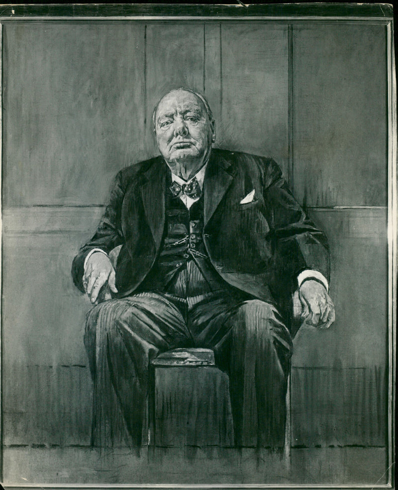 Winston Churchill - Vintage Photograph