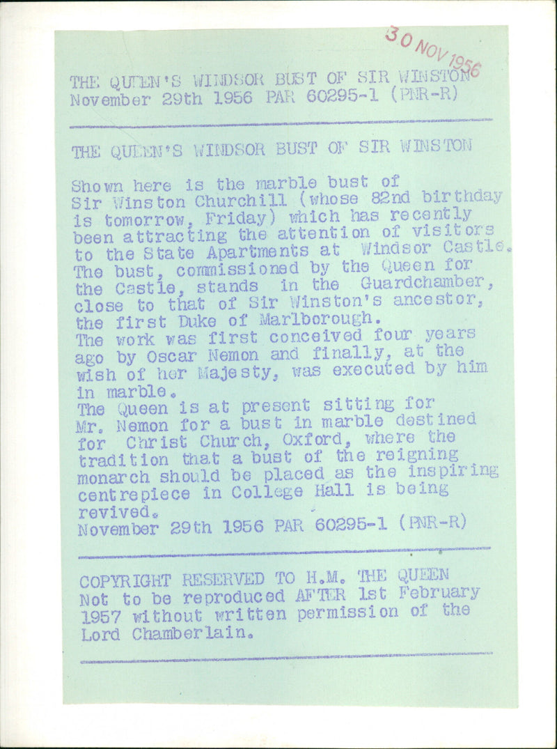 Winston Churchill - Vintage Photograph