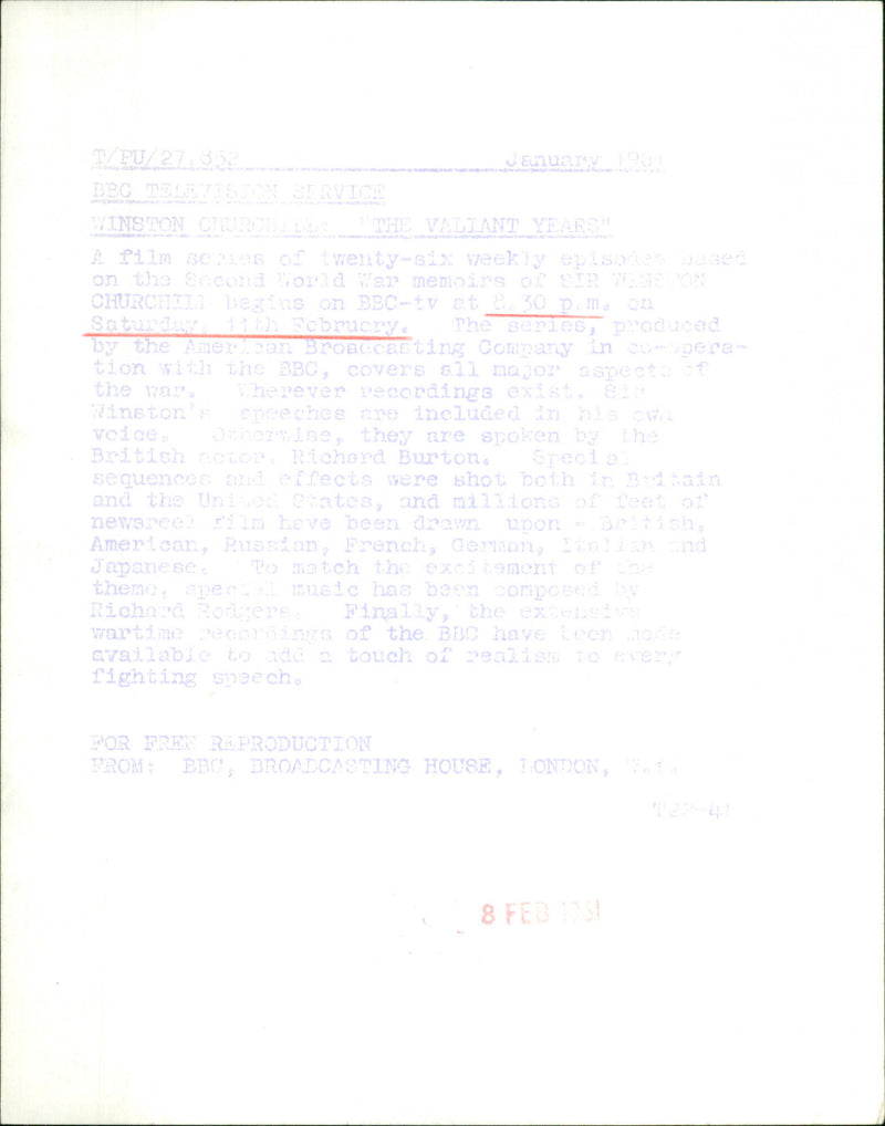 Winston Churchill - Vintage Photograph