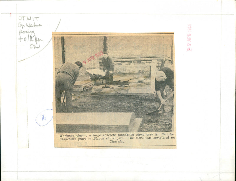 Winston Churchill - Vintage Photograph