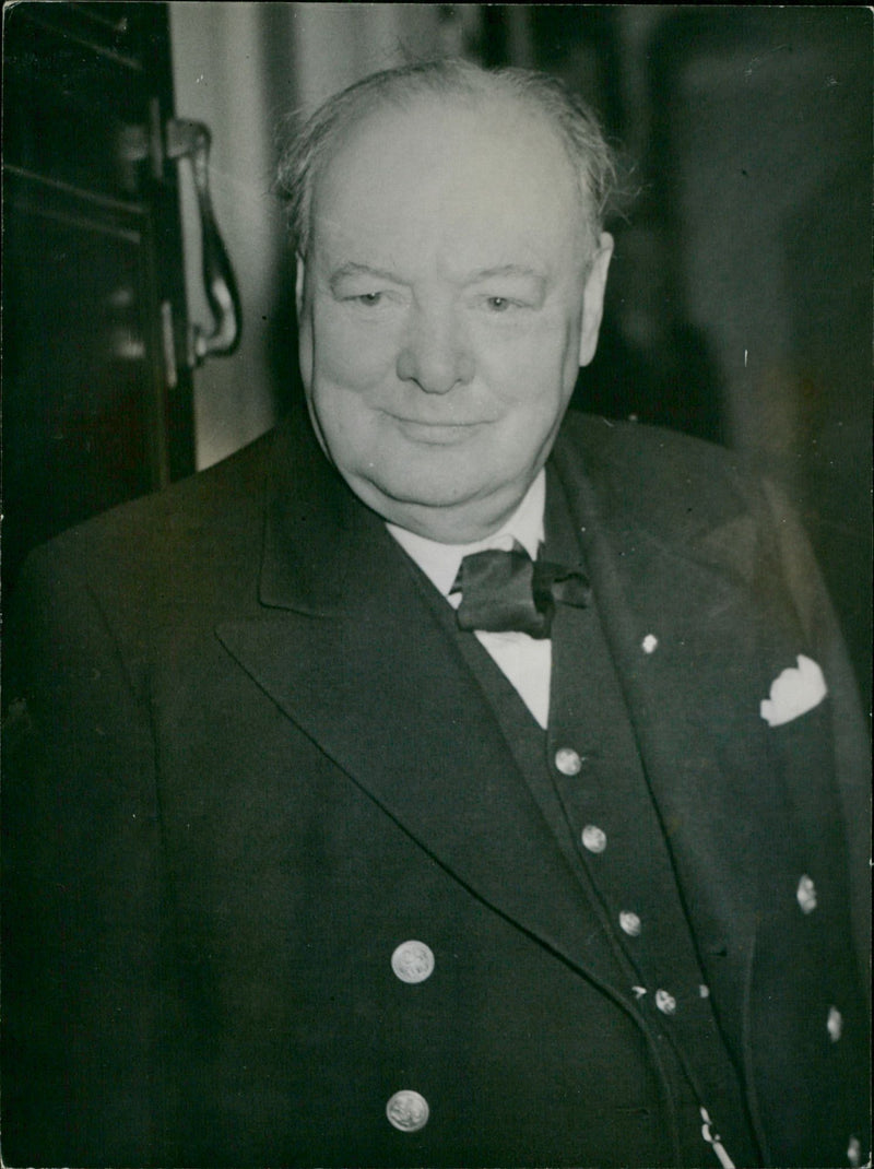 Winston Churchill - Vintage Photograph