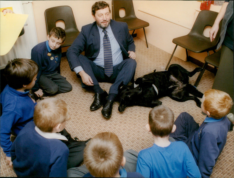 David Blunkett MP - Vintage Photograph