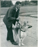 PC Blunt with Shane - Vintage Photograph