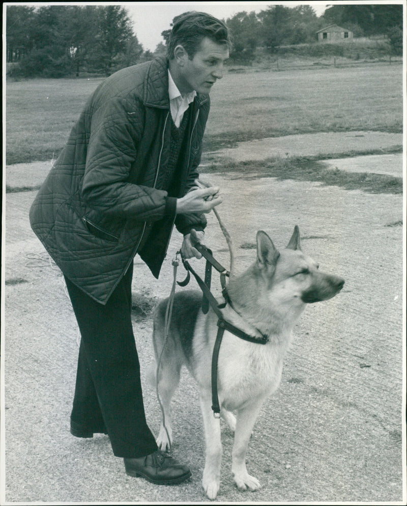 PC Blunt with Shane - Vintage Photograph