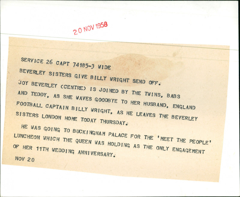 Beverley Sisters - Vintage Photograph