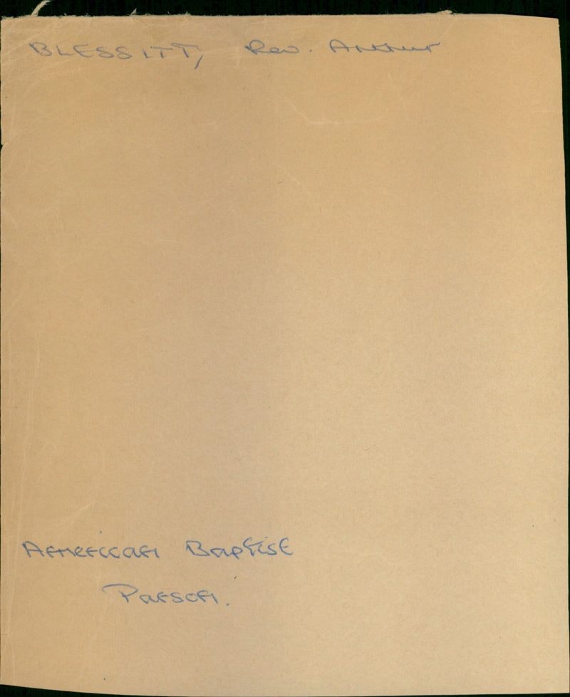 Rev Arthur Blessit - Vintage Photograph