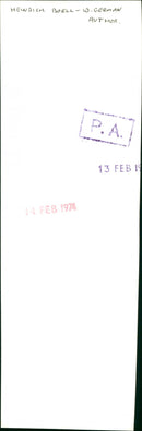 Heindrich Boell - Vintage Photograph