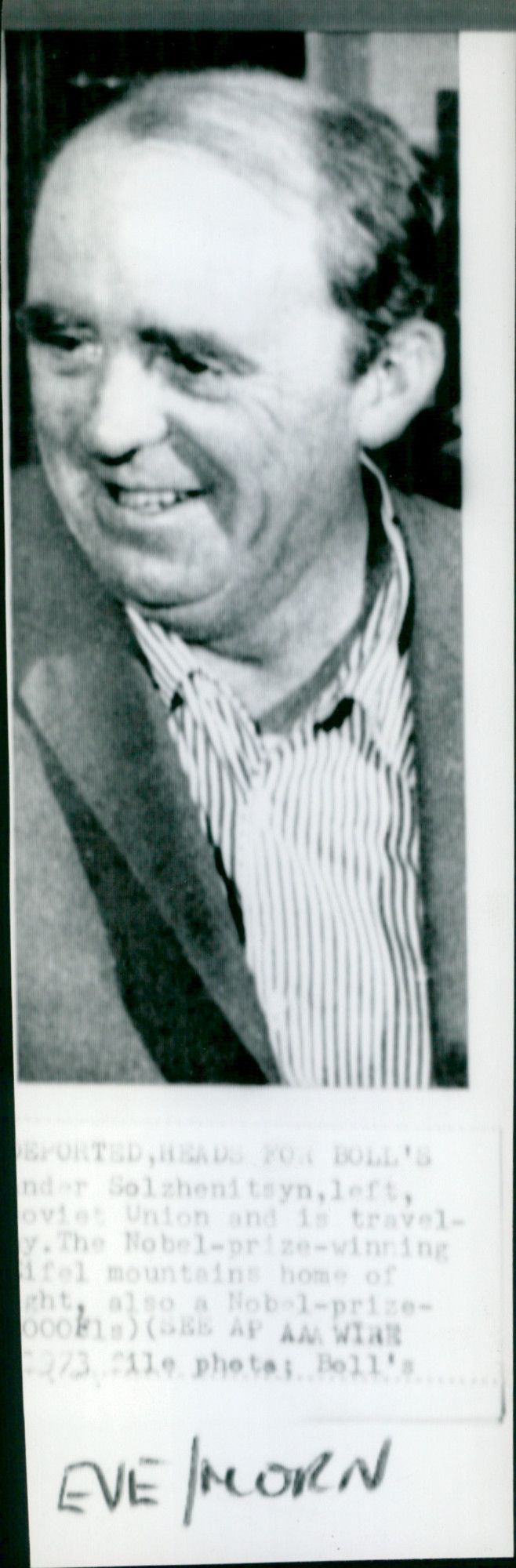 Heindrich Boell - Vintage Photograph