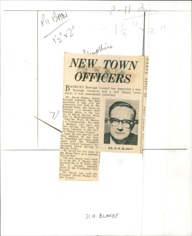 Mr. David Blakey - Vintage Photograph