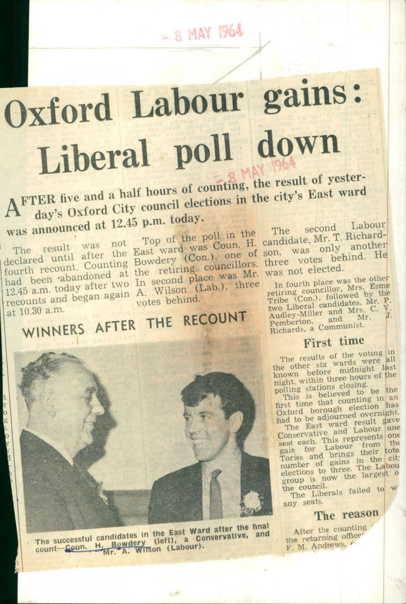 Harry Bowdery - Vintage Photograph