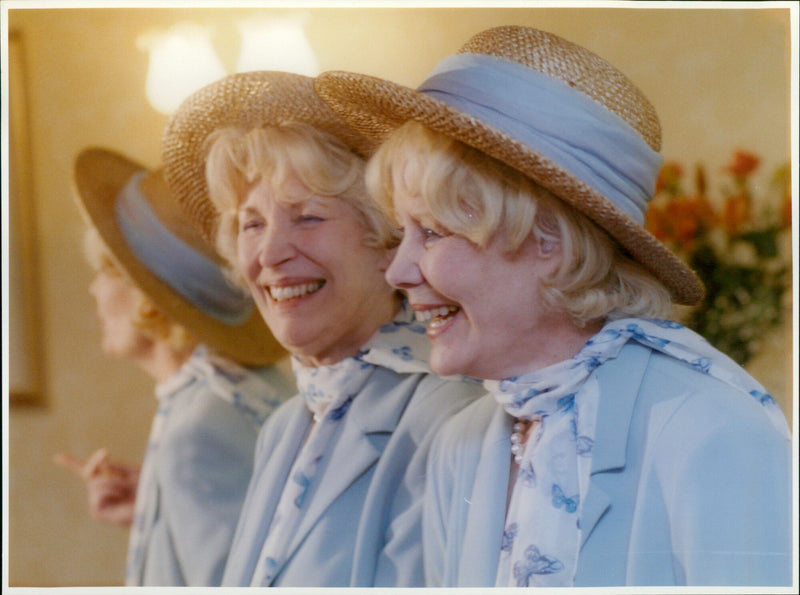 Visit of the Beverley Sisters - Vintage Photograph