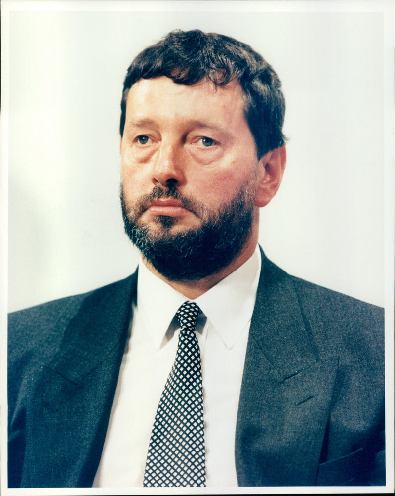 David Blunkett M.P. - Vintage Photograph