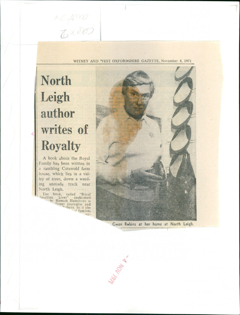 Gwen Robyns - Vintage Photograph