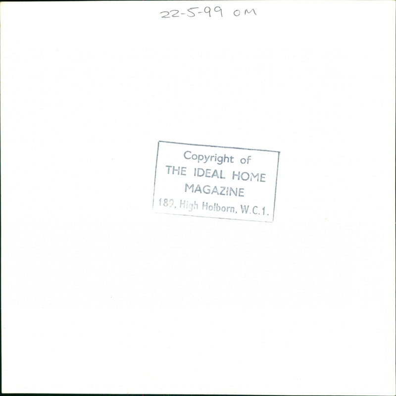 House with garden - Vintage Photograph