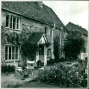 House with garden - Vintage Photograph