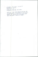 Sarah Bevan - Vintage Photograph