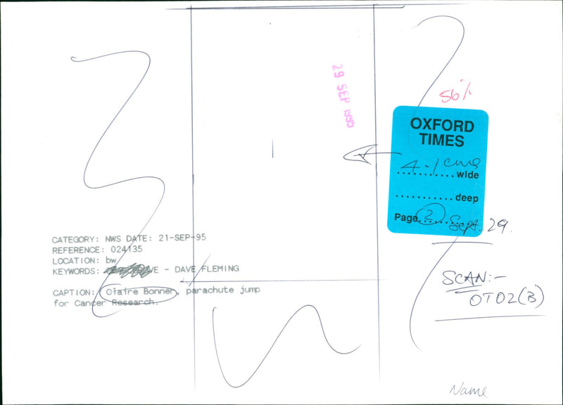 Claire Bonner - Vintage Photograph