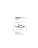 David Blunkett  M.P. - Vintage Photograph