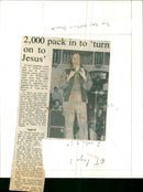 Rev Arthur Blessit - Vintage Photograph