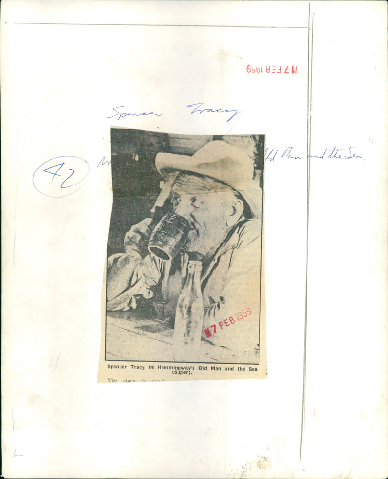 Spencer Tracy - Vintage Photograph