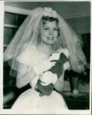 Wedding of Teddie Beverley - Vintage Photograph