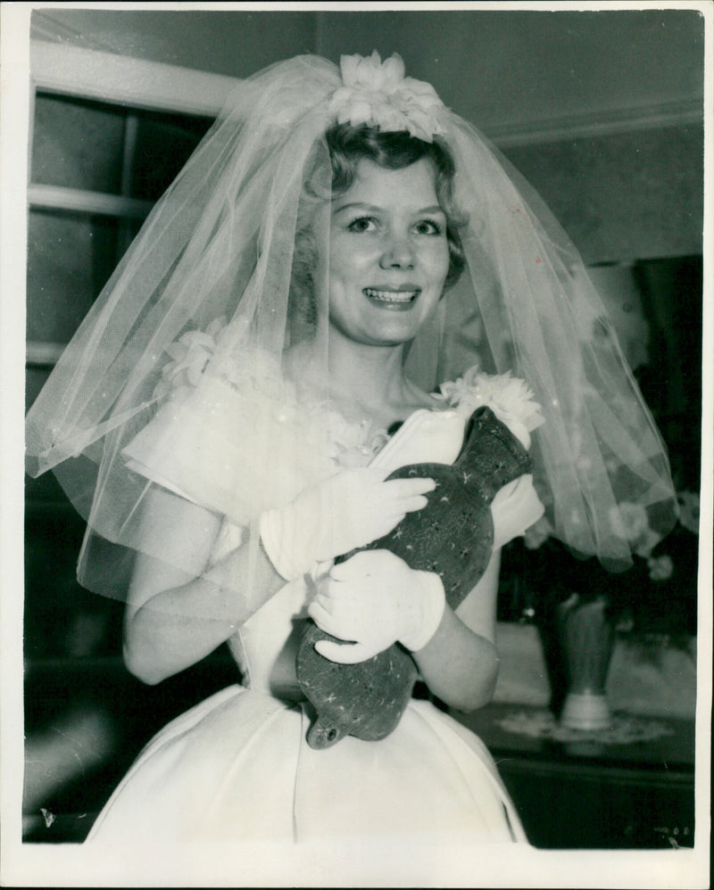 Wedding of Teddie Beverley - Vintage Photograph
