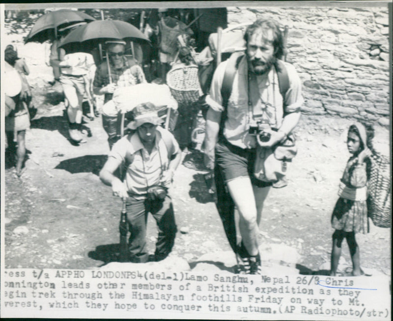 Chirs Bonnington - Vintage Photograph