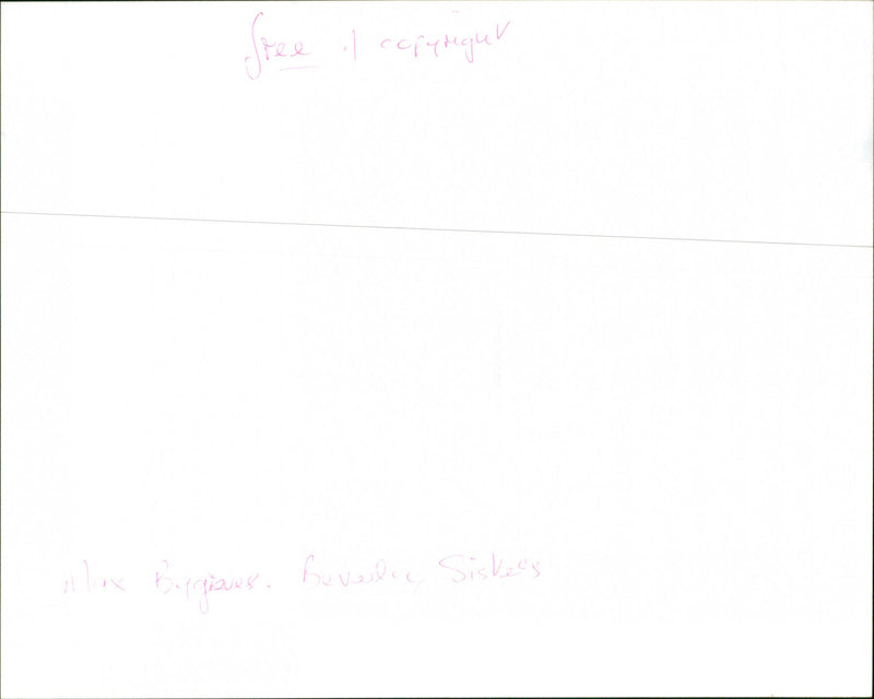 Beverley Sisters - Vintage Photograph