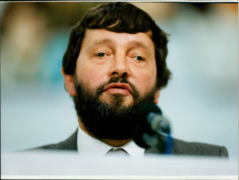 David Blunkett M.P. - Vintage Photograph