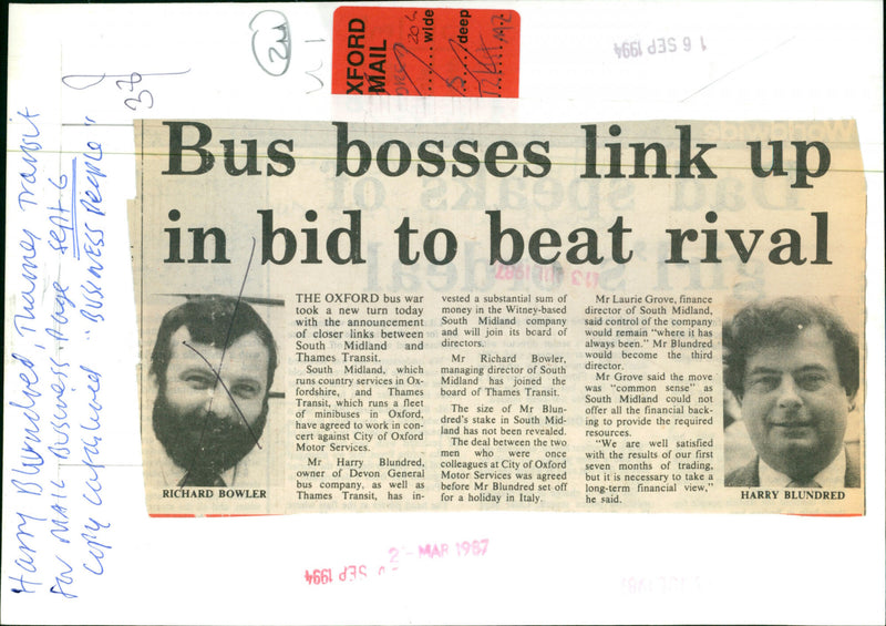 Harry Blundred - Vintage Photograph