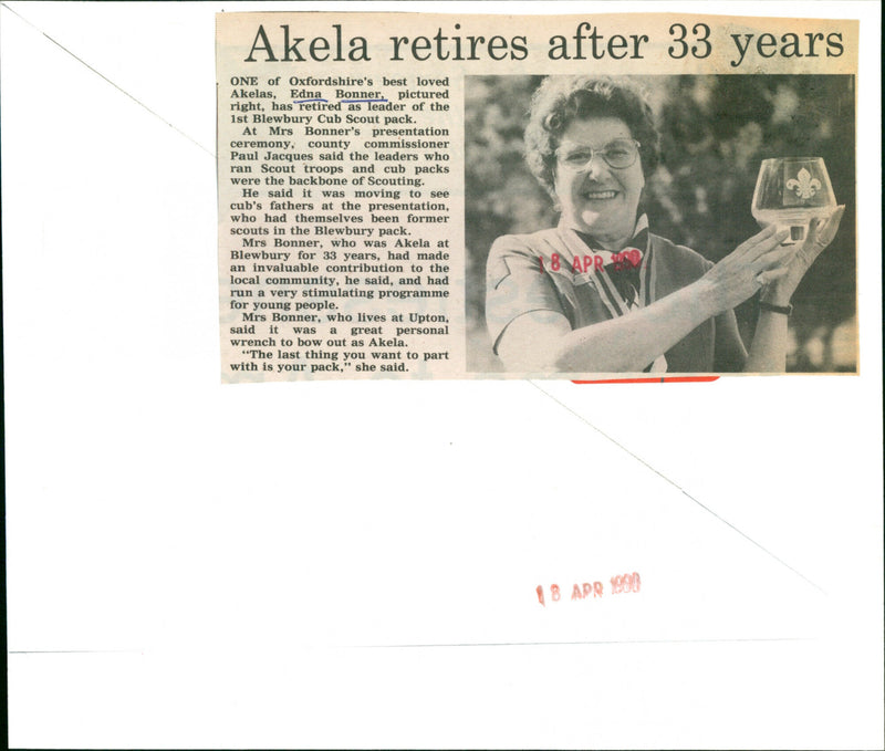 Edna Bonner - Vintage Photograph