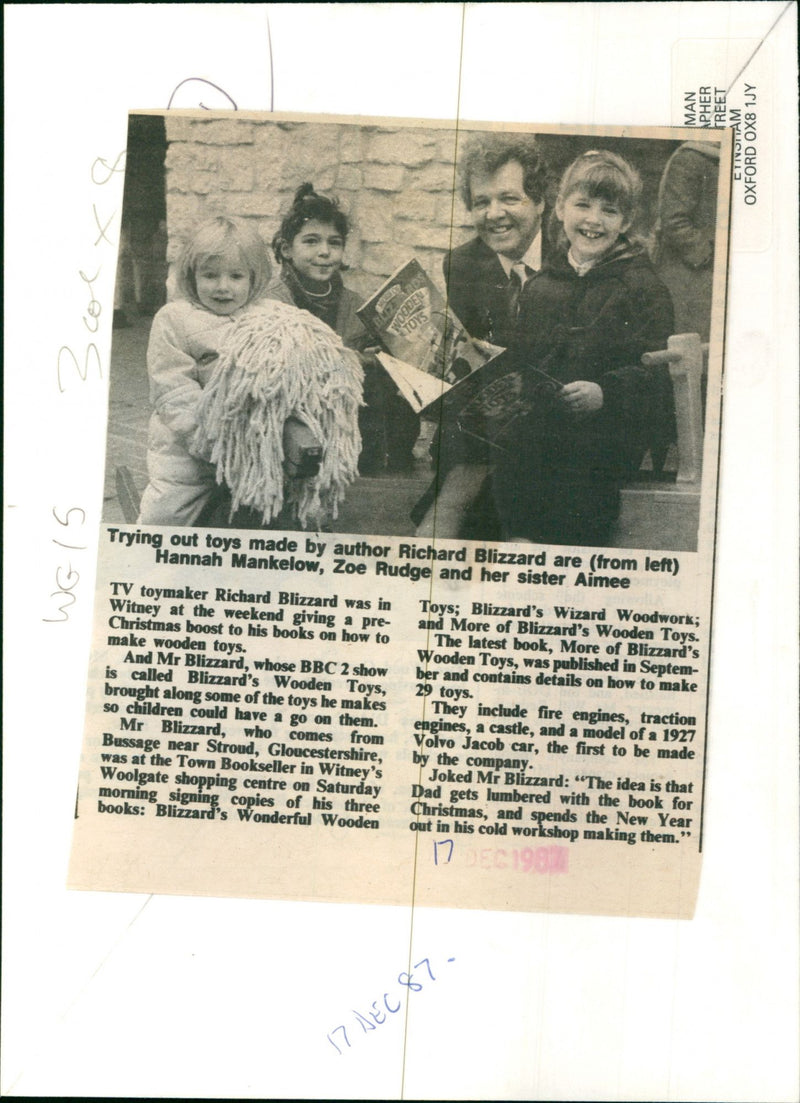 Richard Blizzard - Vintage Photograph