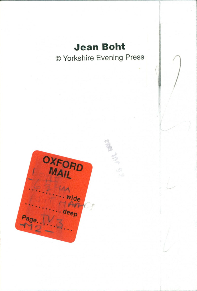 Jean Boht - Vintage Photograph