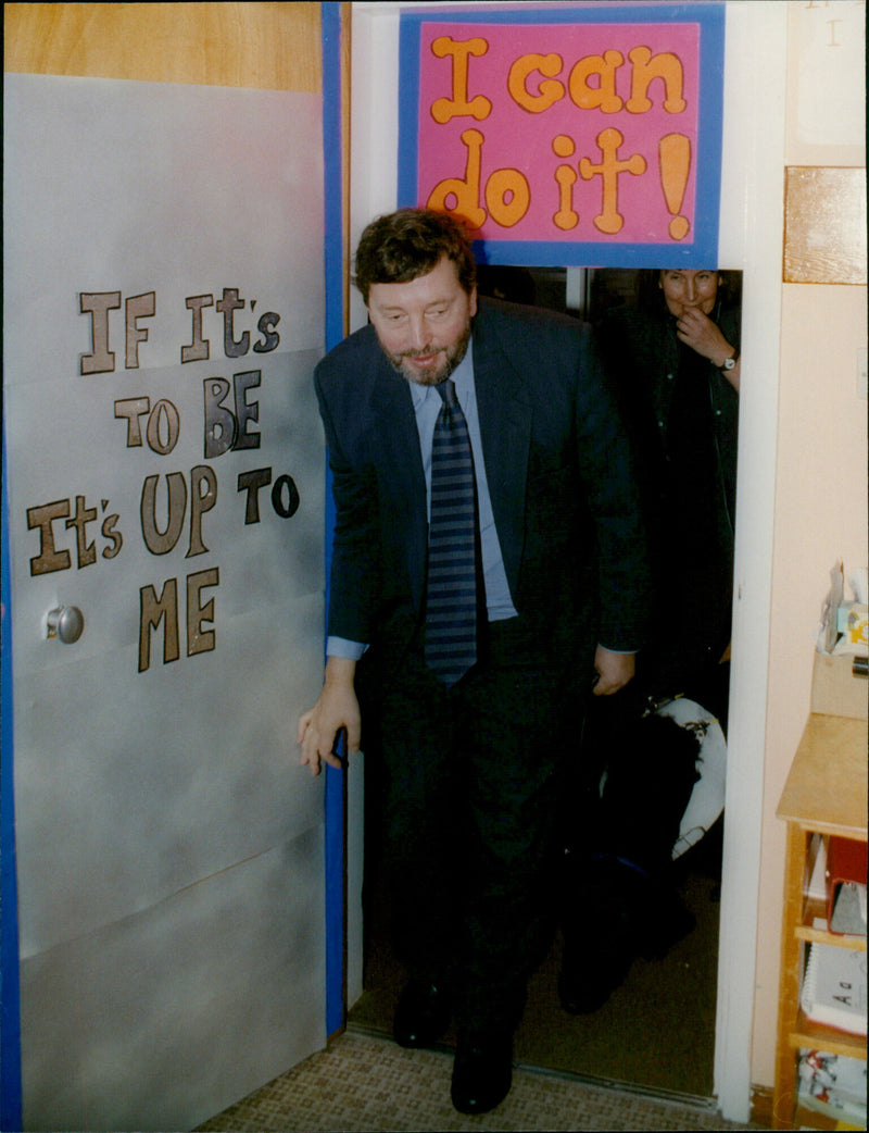 David Blunkett MP - Vintage Photograph