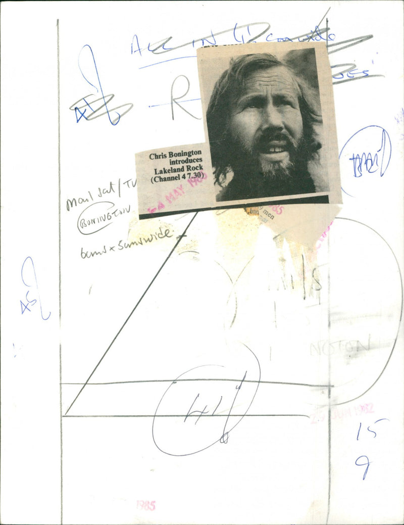 Chris Bonington - Vintage Photograph