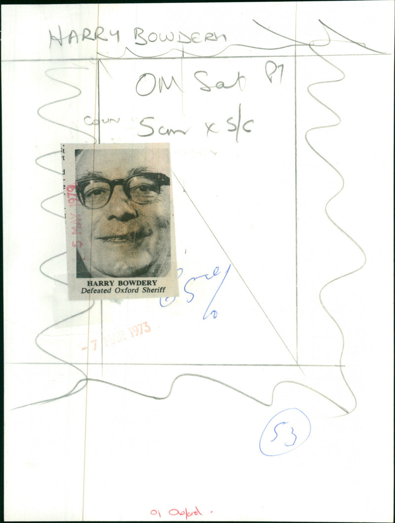 Harry Bowdery - Vintage Photograph