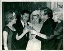 Wedding of Teddie Beverley and Peter Felix - Vintage Photograph