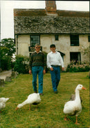 Farmers David Treble-Parker and John Treble-Parker - Vintage Photograph