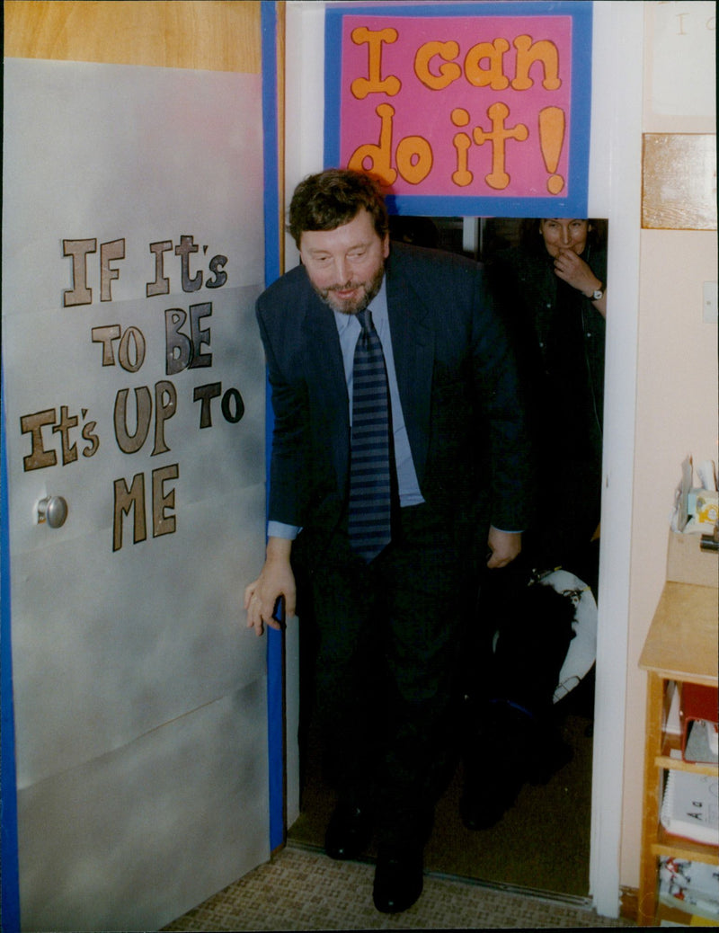 David Blunkett MP - Vintage Photograph