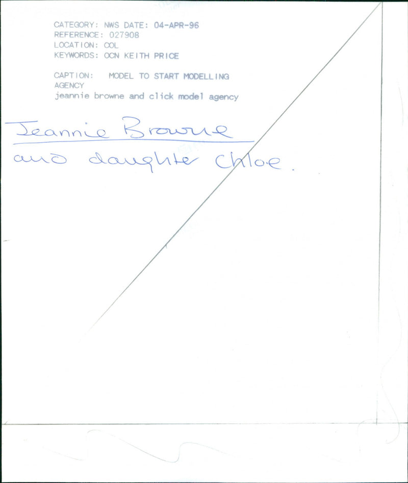 Jeannie Browne - Vintage Photograph