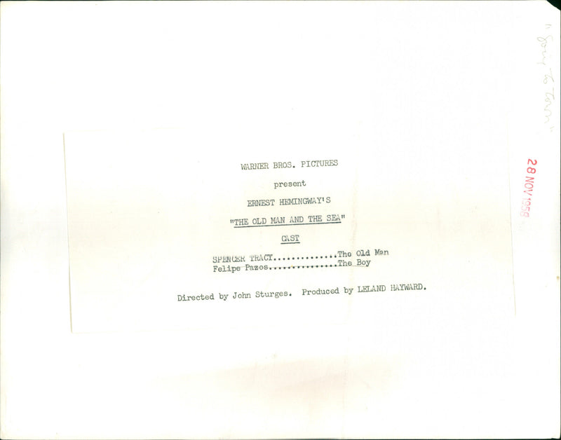 Spencer Tracy - Vintage Photograph