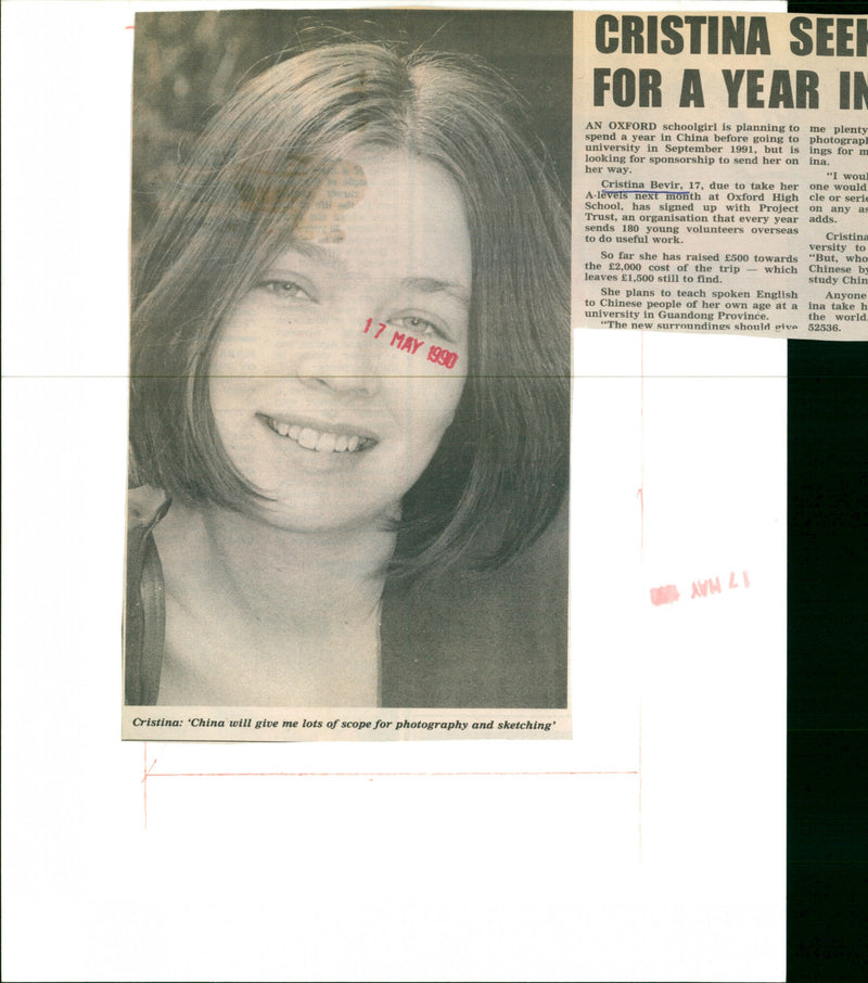 Christina Bevir - Vintage Photograph