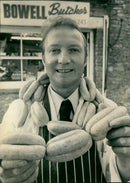 Butcher John Bowell - Vintage Photograph