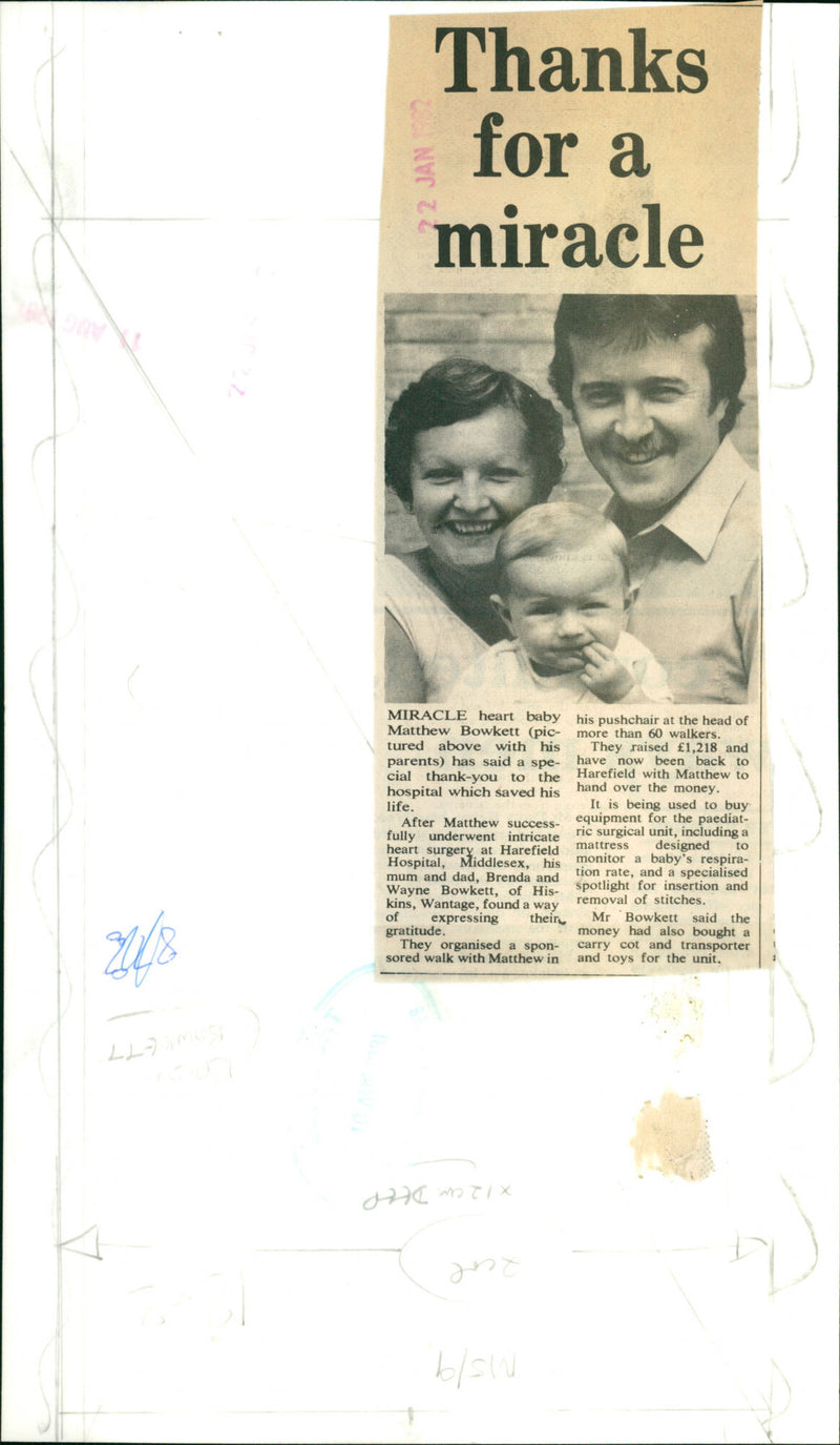 Matthew Bowkett - Vintage Photograph