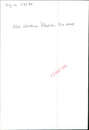 Christine Bloxham - Vintage Photograph