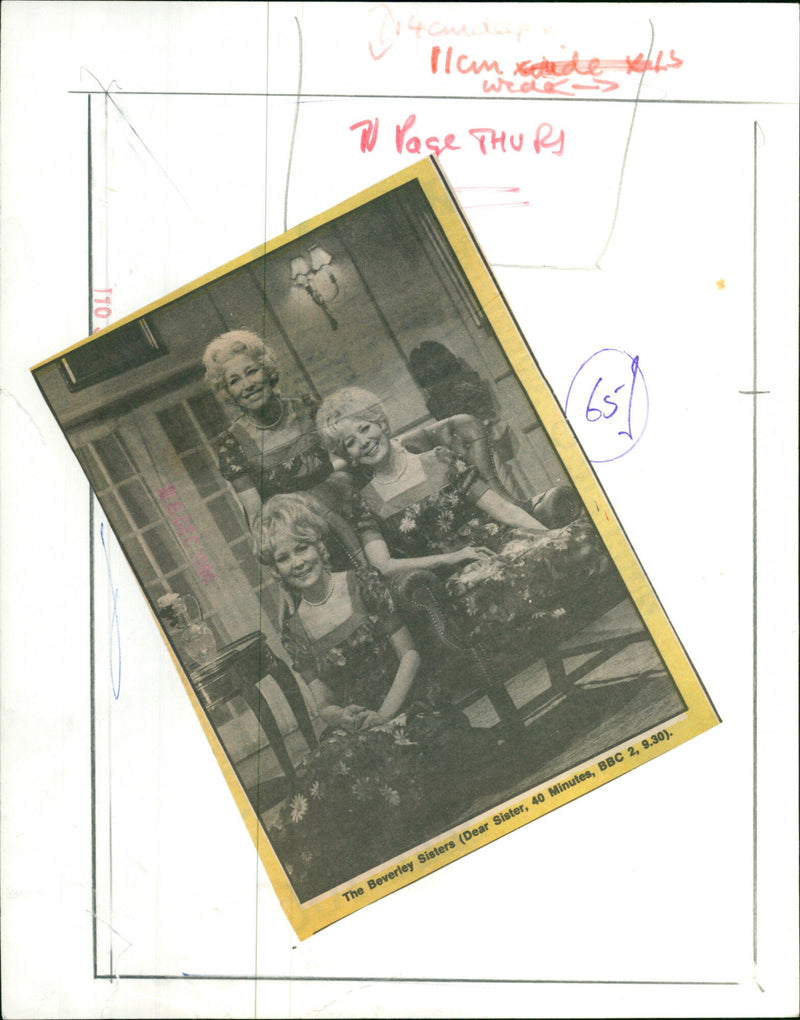 Beverley Sisters - Vintage Photograph