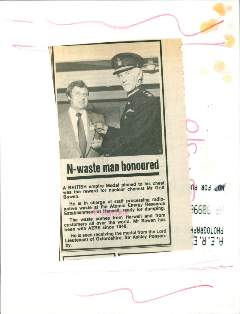 Griff Bowen - Vintage Photograph