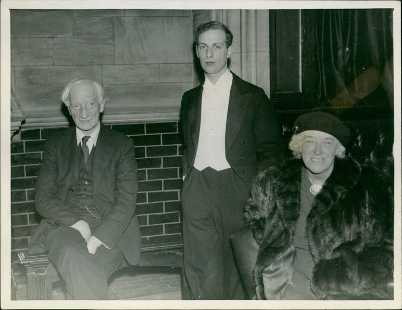 Sir William and Lady Beveridge - Vintage Photograph