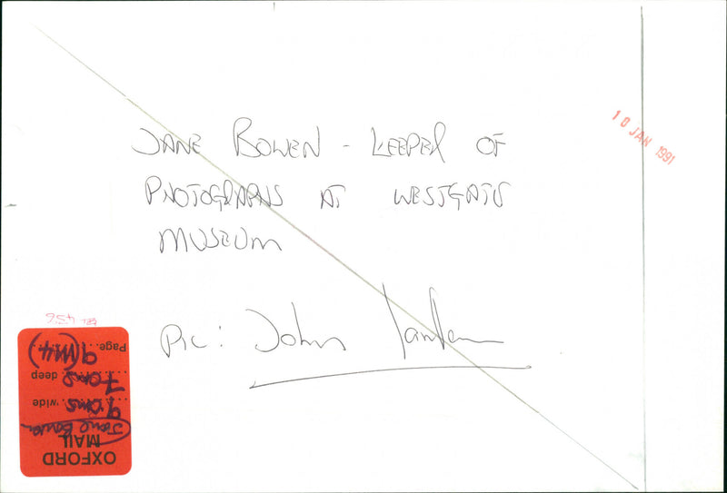 Jane Bowen - Vintage Photograph